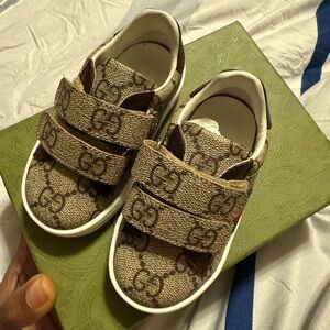 Gucci Brown Kids Sneakers
